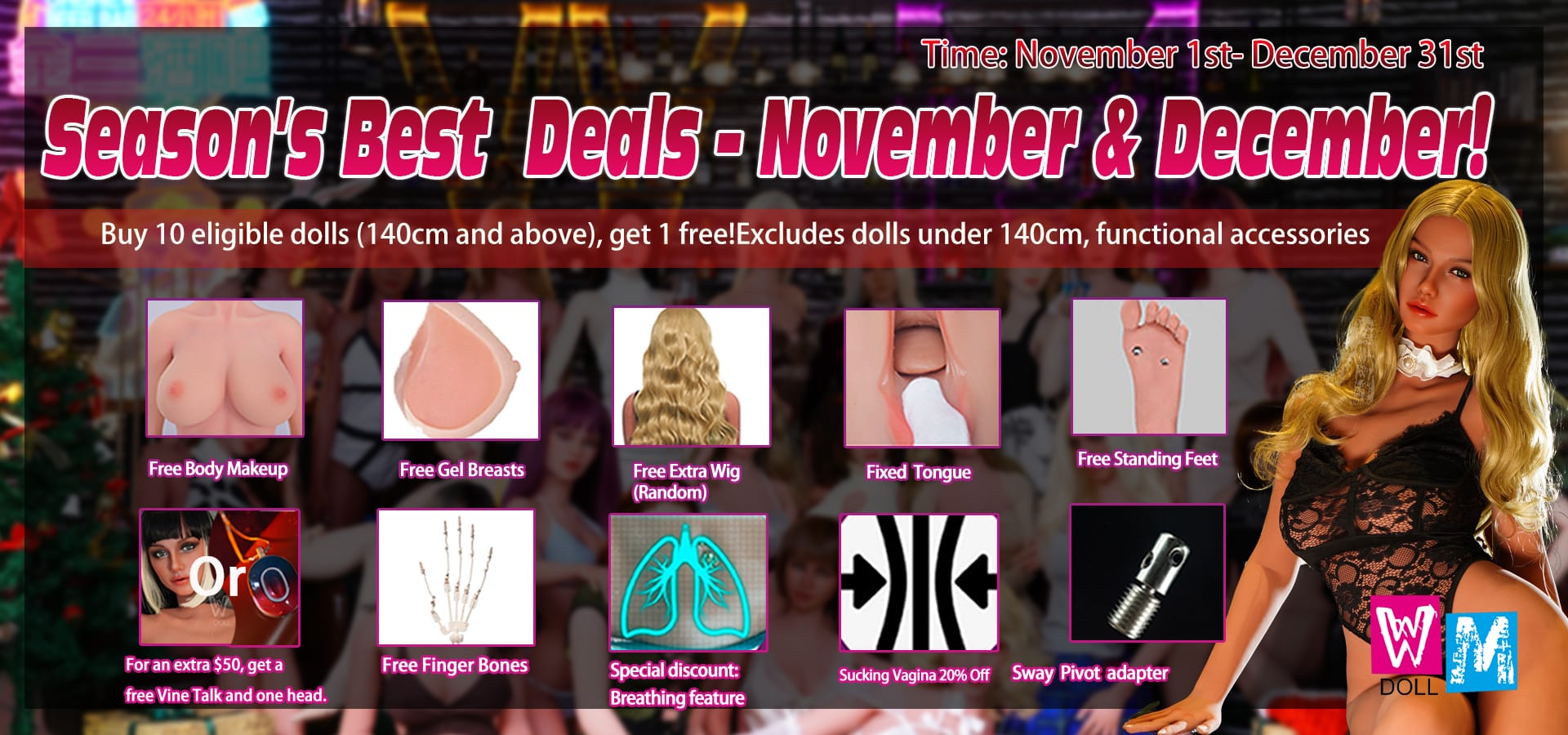 November WMDolls Promotion